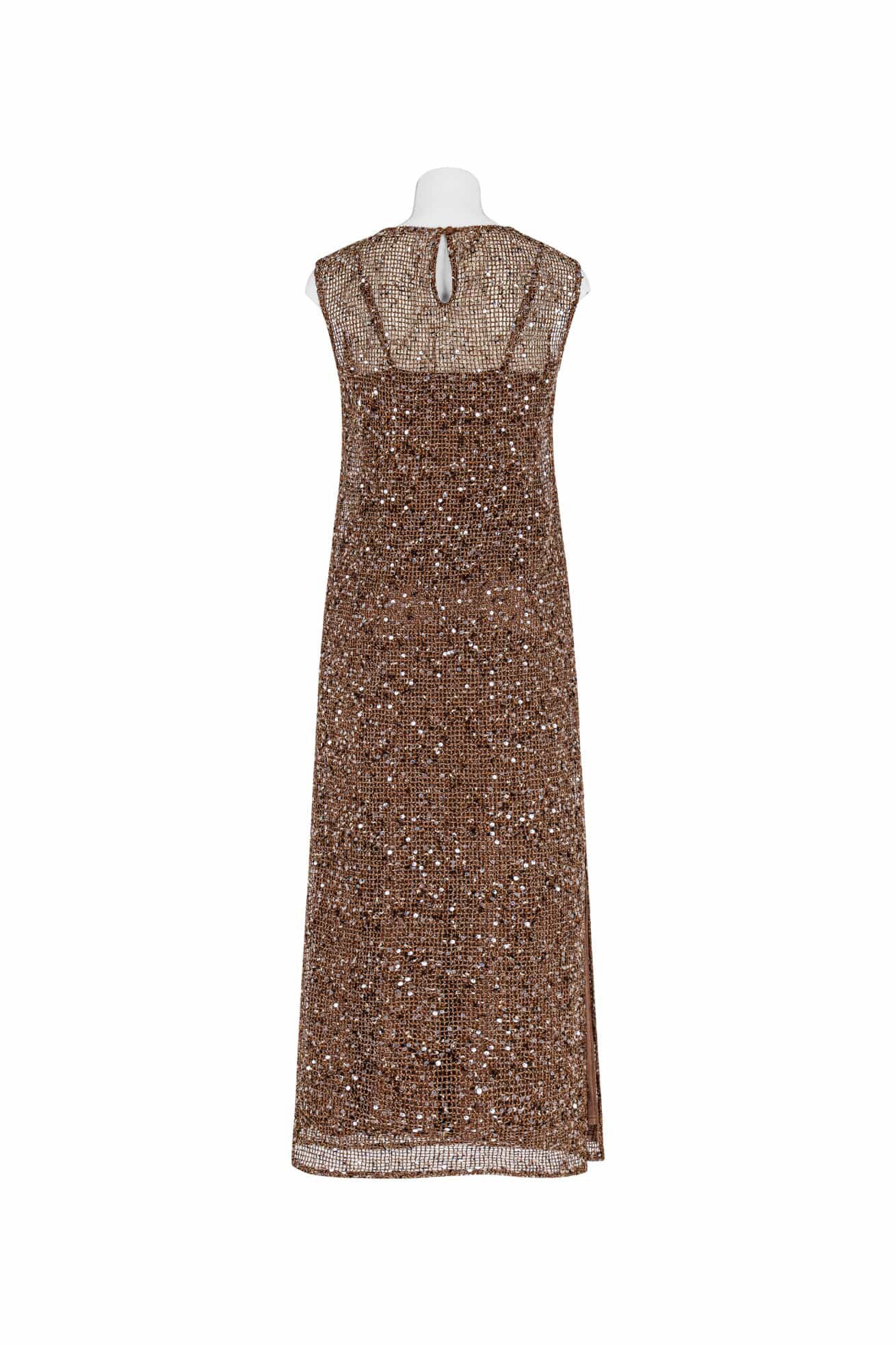 ALL ABOUT MARY / CHOC SEQUINS DRESS /  EW8319M