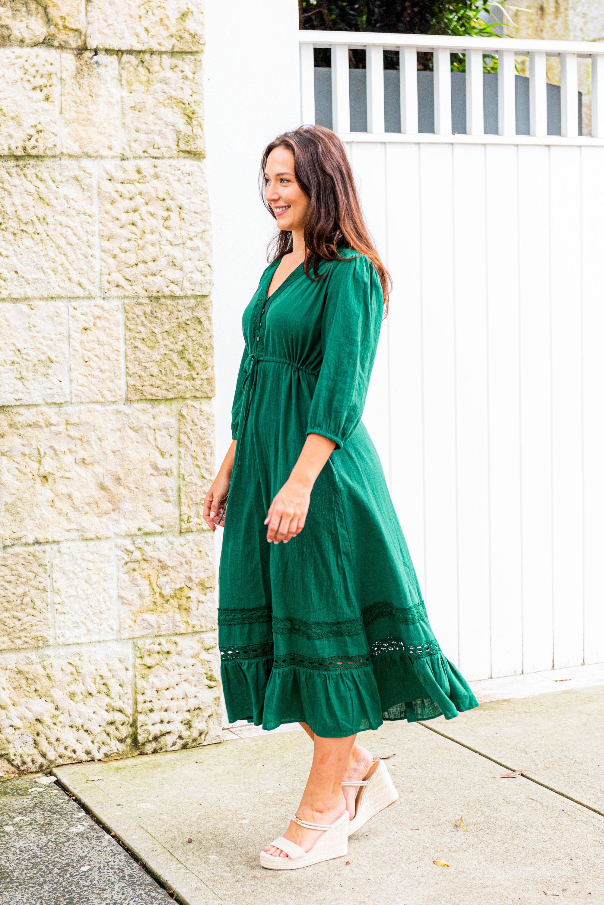 Kitty Dress - Green
