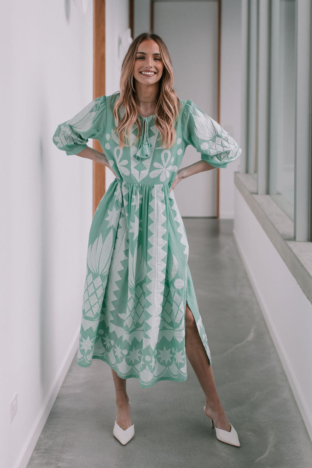 JOOP & GYPSY / LE MARIAS DRESS / COCKTAIL GREEN / 40087