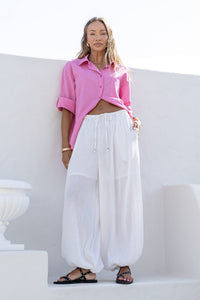 JOOP & GYPSY / BALLON CREPE PANTS / 10656