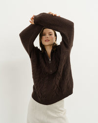 WHITE CLOSET / CYPRESS ZIP JUMPER/ TF11623