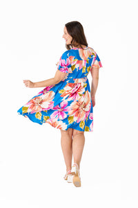 BOHO AUSTRALIA / ELA KNEE LENGTH DRESS