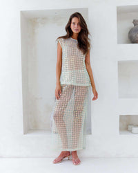 PEACH & PARLA / FALLOP SKIRT /