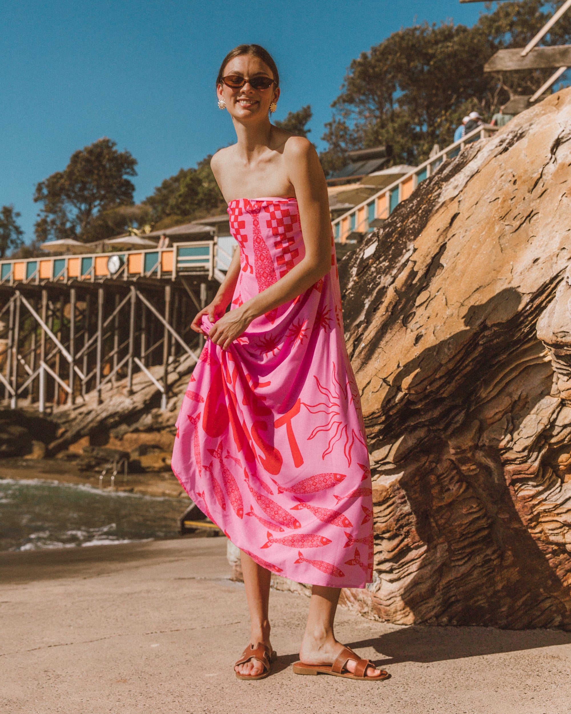 PAPER HEART / ON THE COAST DRESS / PHE12953L-1