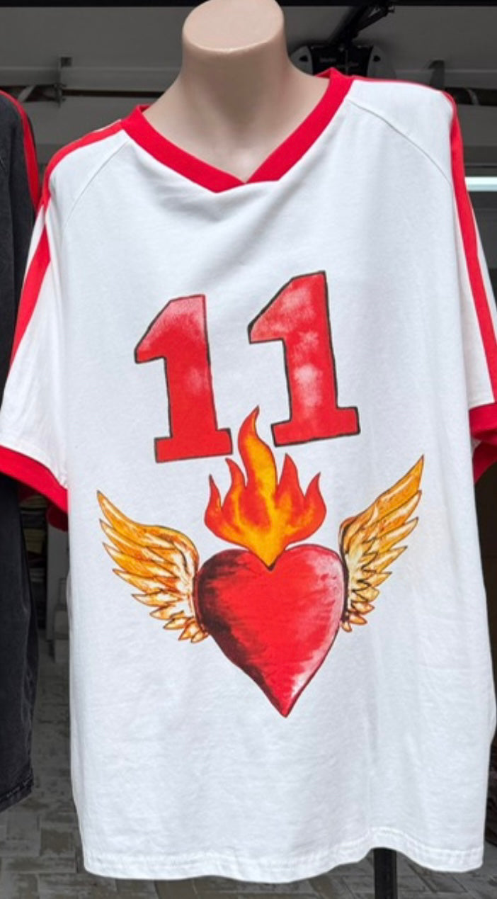 BY FRANKIE / 11 ❤️ TEE / 751-42