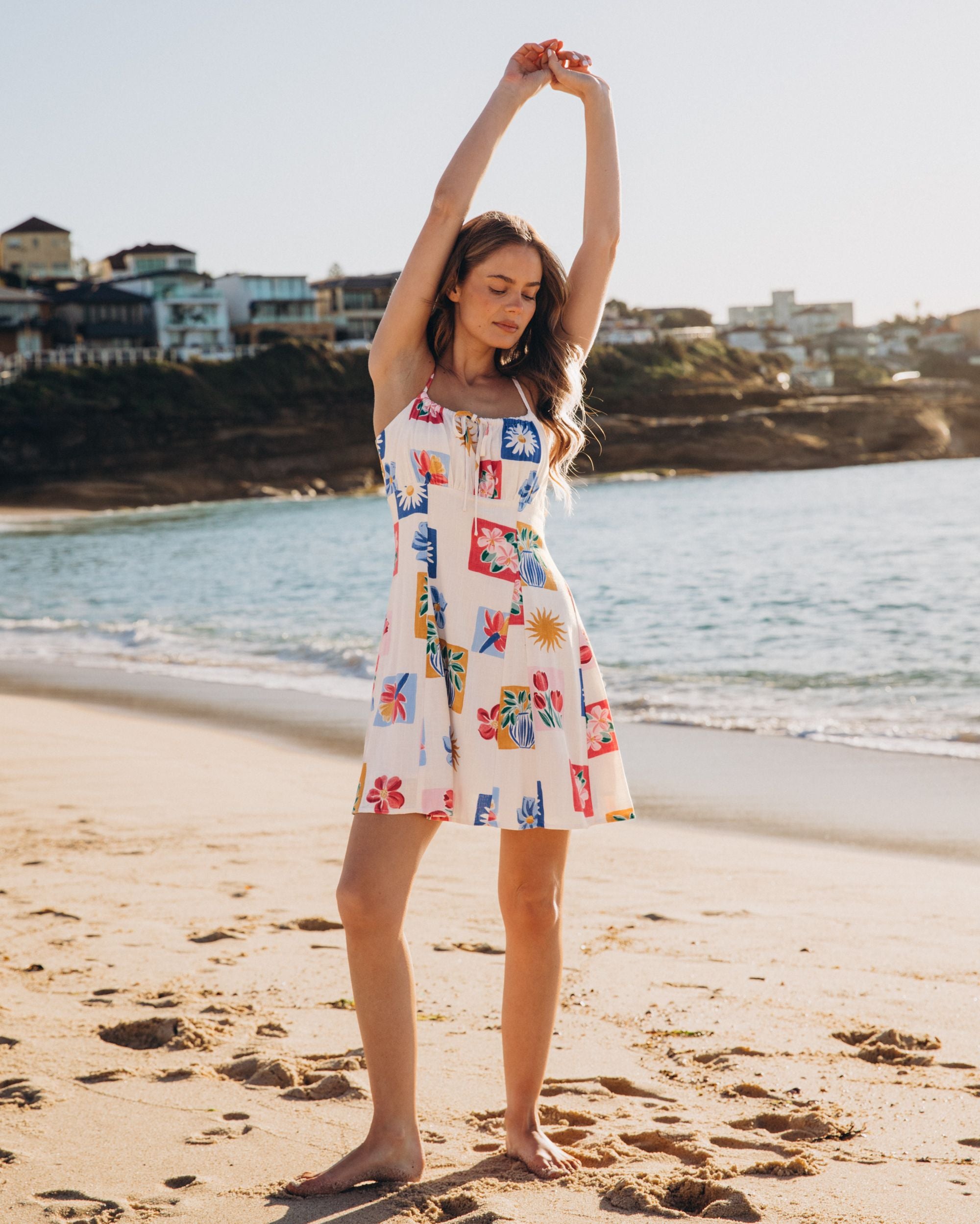 LINEN LUX / BELLE DRESS / VVNE11302