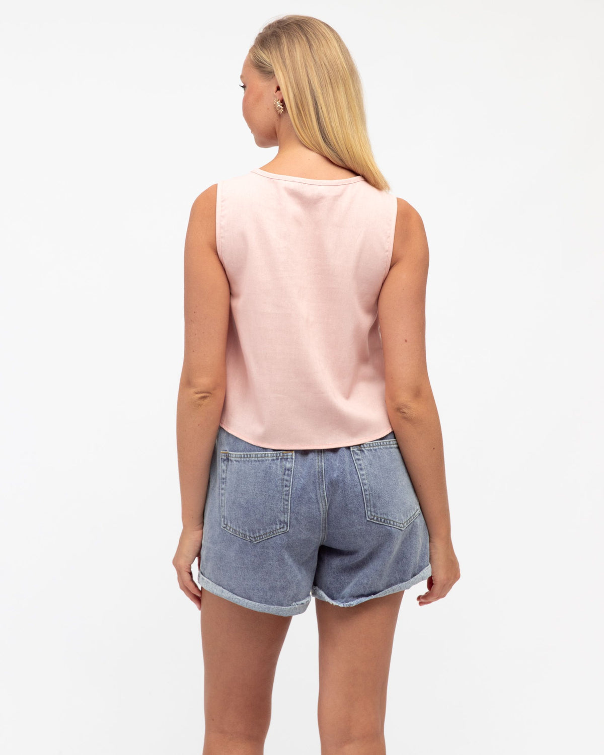 PAPER HEART / PLEAT TO PERFECTION TOP / DUSTY PINK / PH11919
