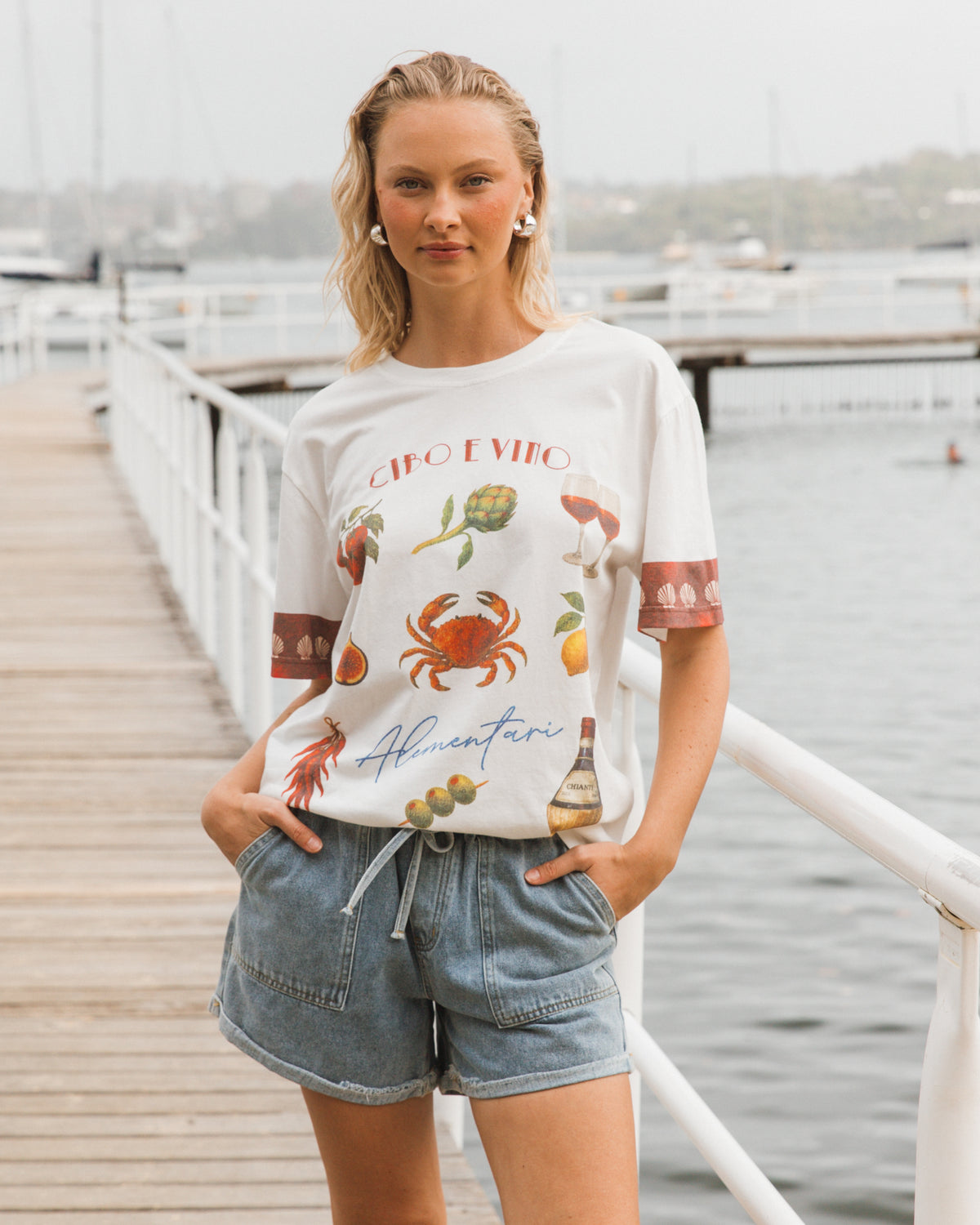 PAPER HEART / CIBO EURO VINO TEE / PHE14040