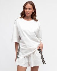 EBBY & I / STRAIGHT UP THE LINE / SHORTS / IVORY / VV11529-3