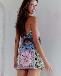 PEACH & PARLA / ZEPHI BANDANA SKIRT / KL0553