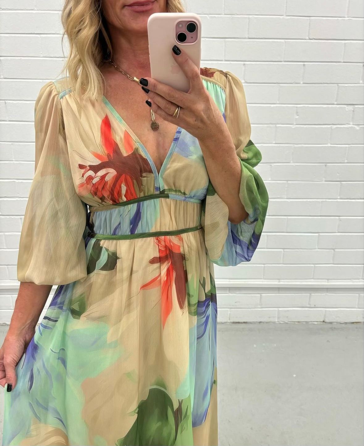 Sofie Dress - Green