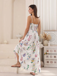 IRIS MAXI FOAMA DRESS / 2011526