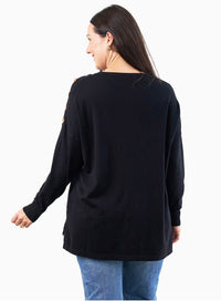 BOHO AUSTRALIA / JOANNE JUMPER / BLACK / BK25021025