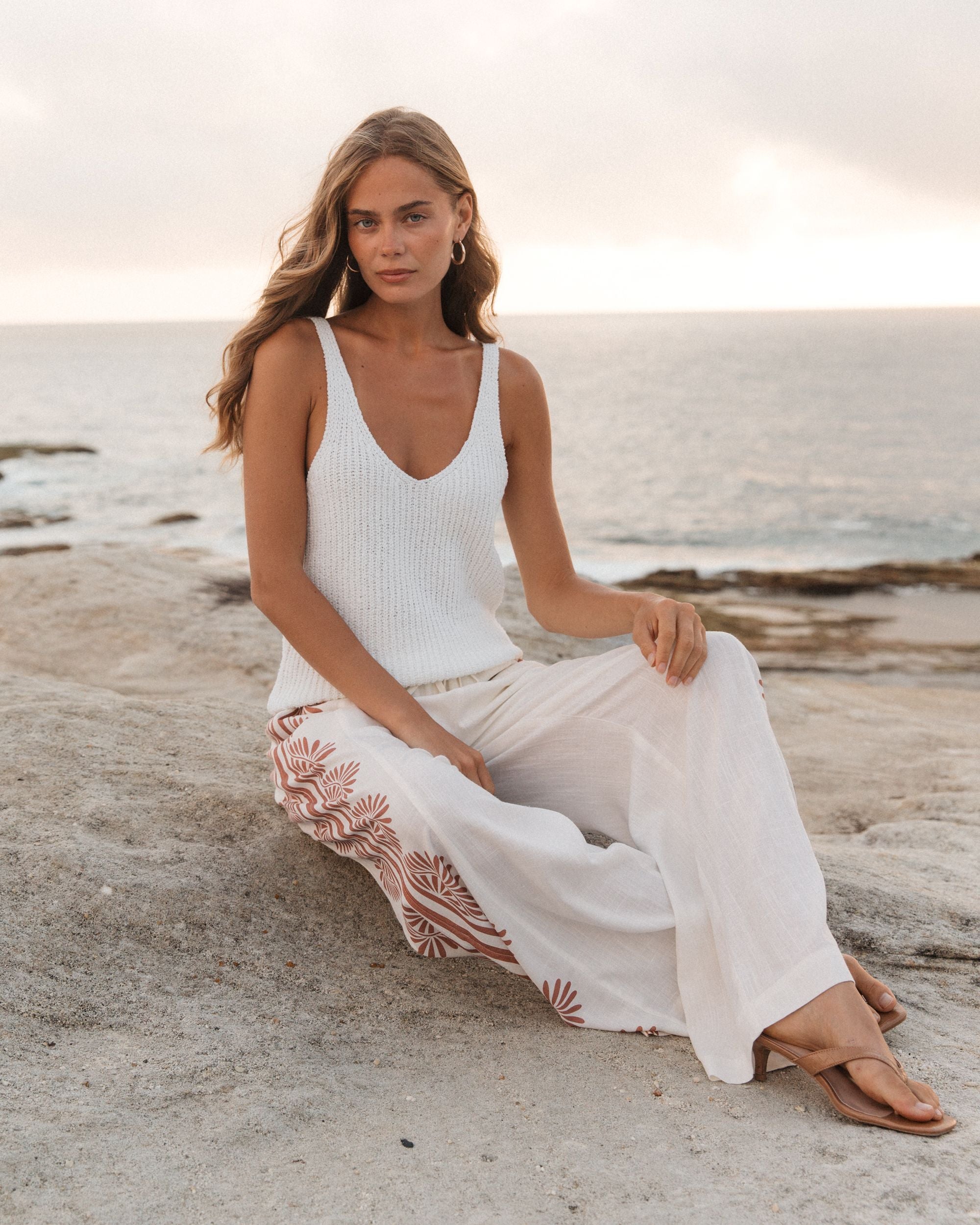 WHITE CLOSET / NAIAD PANT / TFE11342