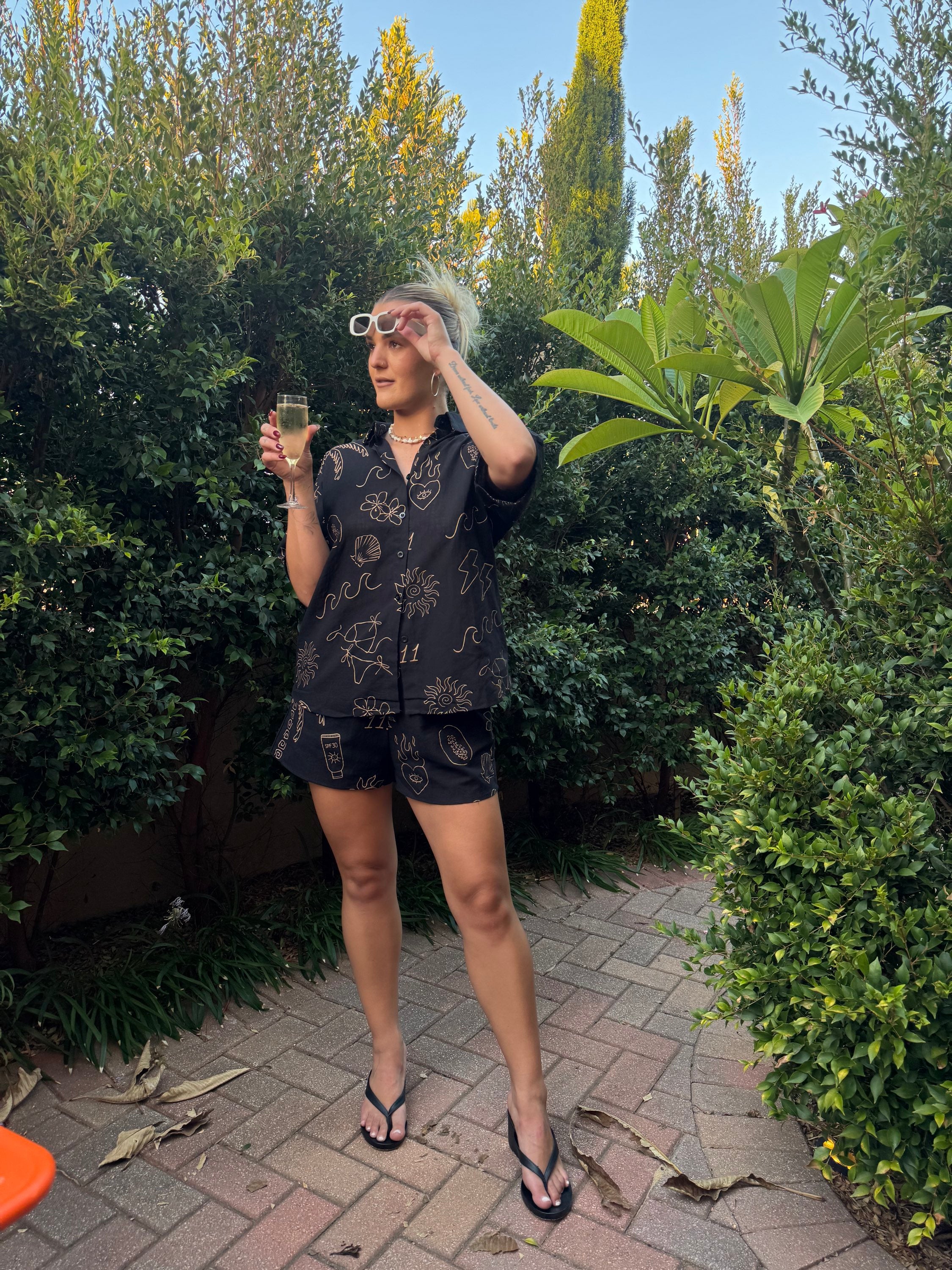 BY FRANKIE / ANGEL NUMBERS SHORTS / 10-11
