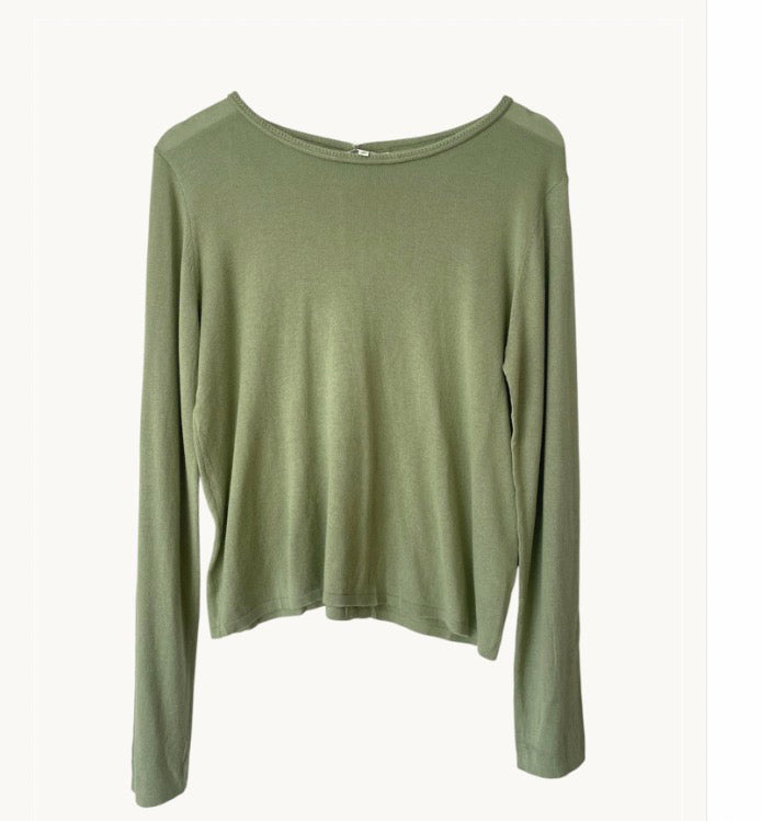 LITTLE LIES / QUINN TOP / GREEN / K25062301