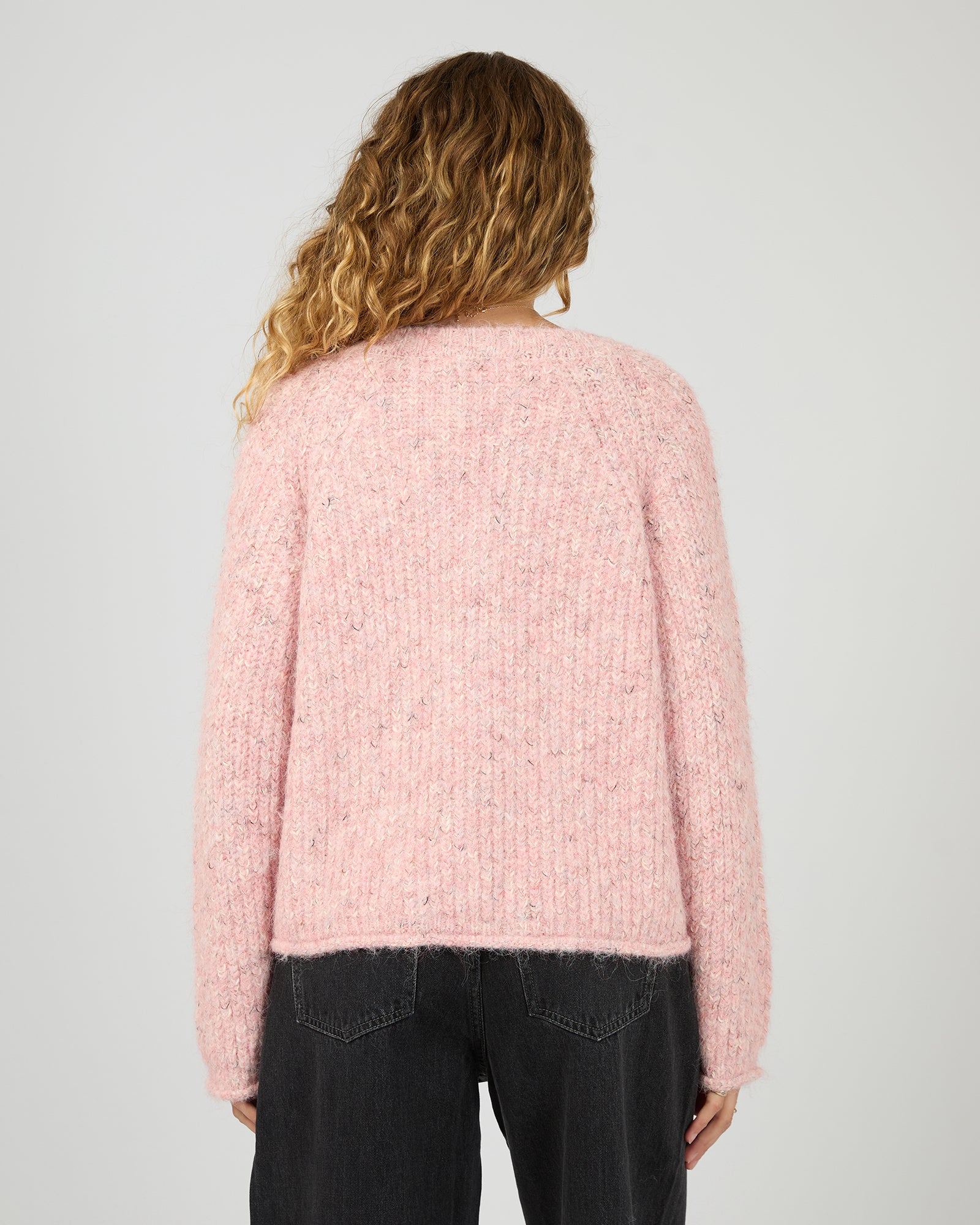 ALL ABOUT EVE / DEVON V NECK JUMPER / 6477171.PPNK