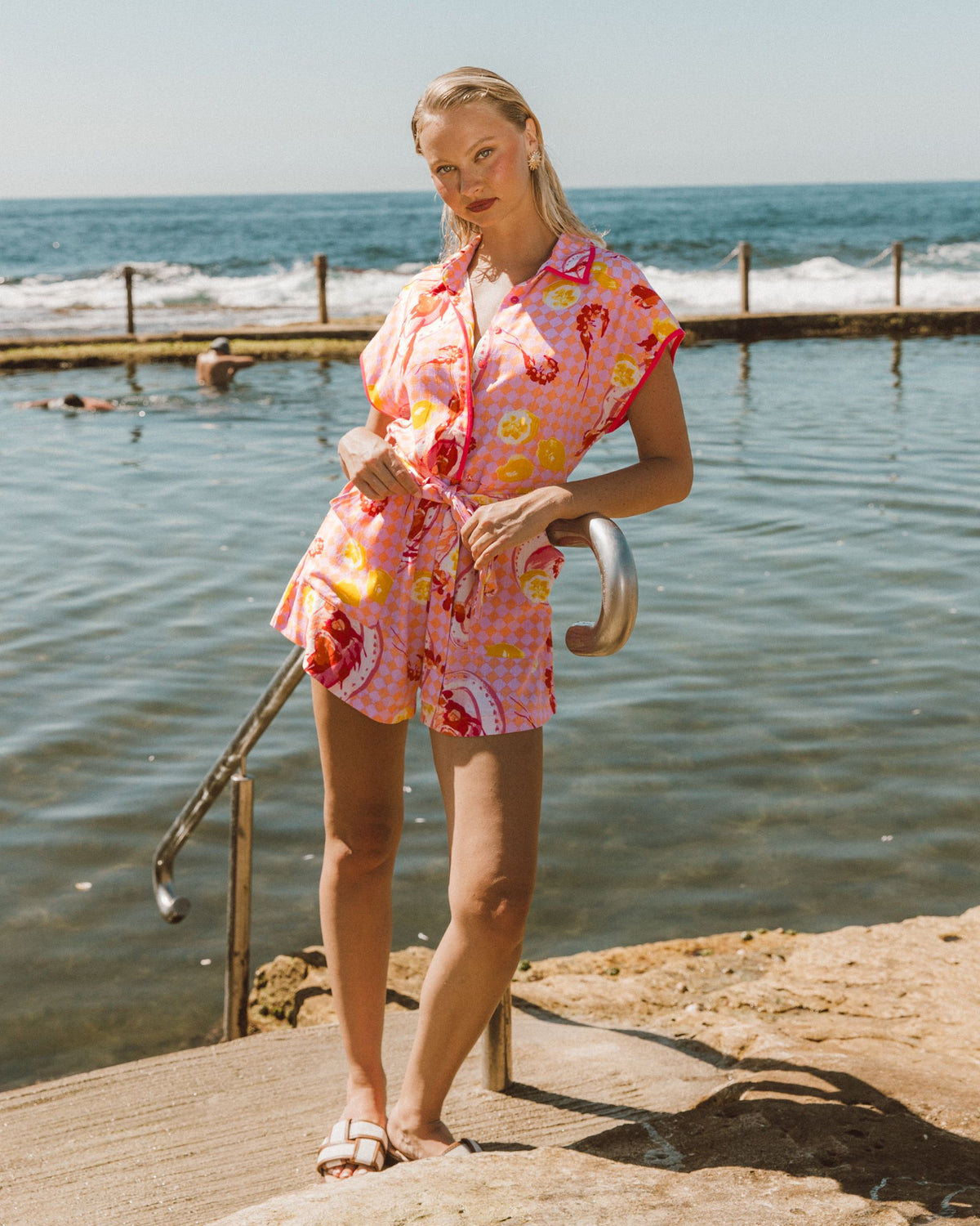 PAPER HEART / LA PLAYA PLAYSUIT / PHE11828-4