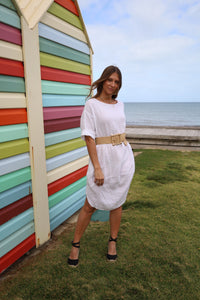 LUCCA LINEN DRESS