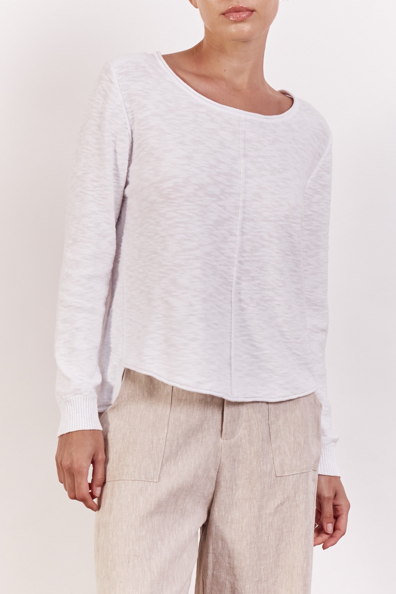 LITTLE LIES / SACHA TOP / WHITE / S18111513