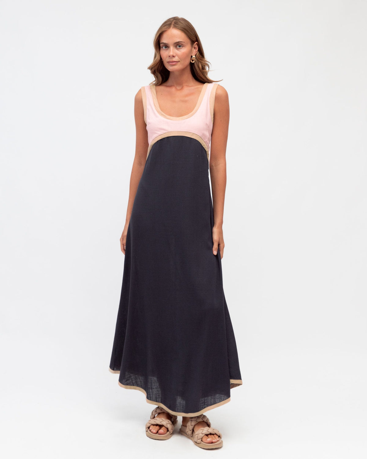 LINEN LUX / CLARABELL DRESS / VVN11583
