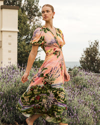 WHITE CLOSET / PROVENCE TWIST DRESS / TFE8545-33