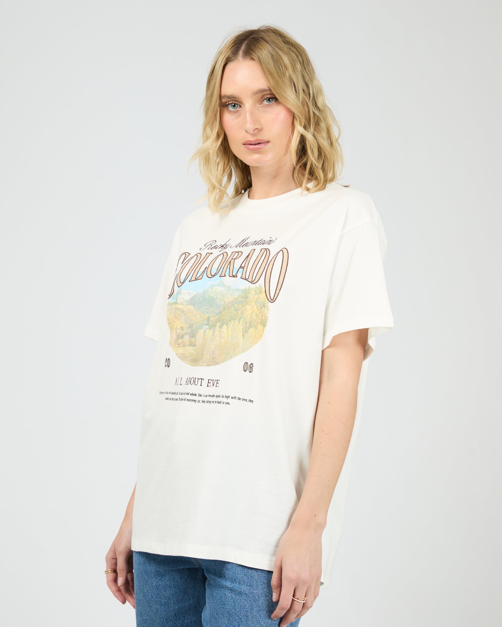 ALL ABOUT EVE / ROCKY MOUNTAINS TEE / 6467700