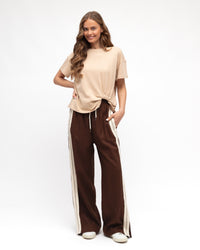 LABEL OF LOVE / SIDE STRIPE TRACK PANT / LOL21654-4