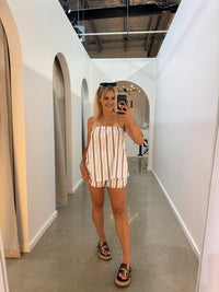 BY FRANKIE / STRAPLESS STRIPE TOP / 739-6