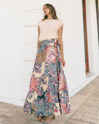 EBBY & I / VINTAGE DREAMS WRAP SKIRT / VVE11124