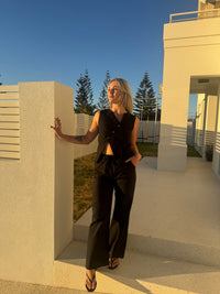 BY FRANKIE / BLACK PANTS / 2586-1