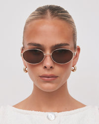 BANBE / THE EVANGELISTA / GOLD-BROWN / SUNGLASSES