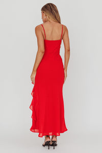 RED CARPET MAXI DRESS