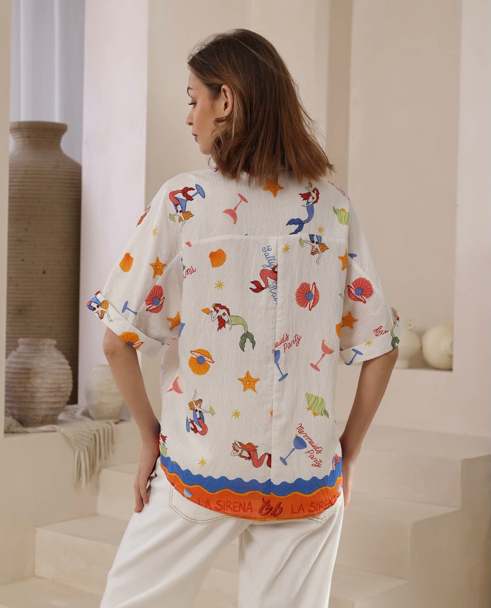 WITS THE LABEL / MERMAIDS PARTY SHIRT