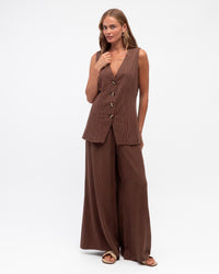 LABEL OF LOVE / STRIPPED CHOC PANTS / LOL70933