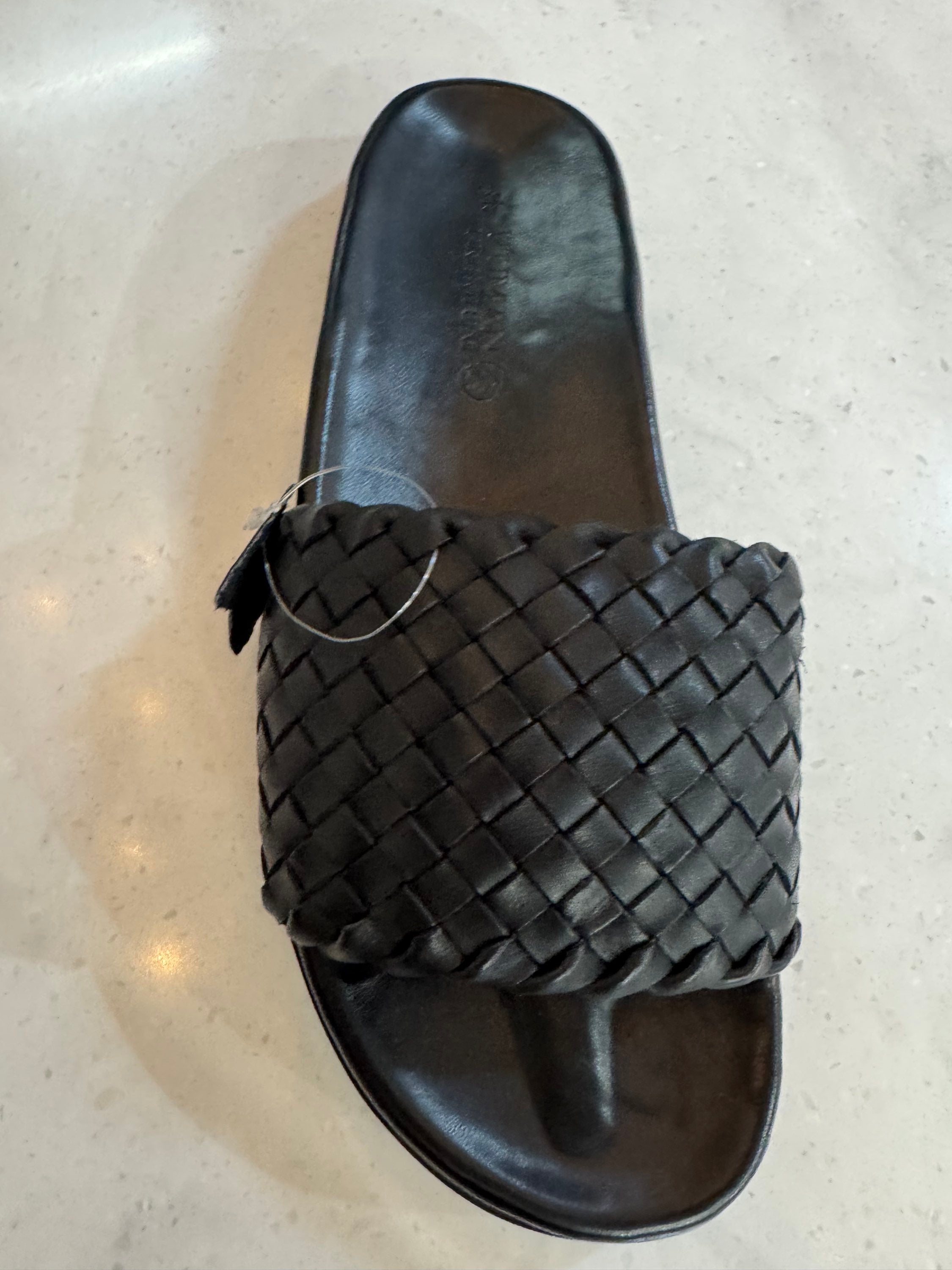 HUMAN / OXFORD SLIDE / BLK