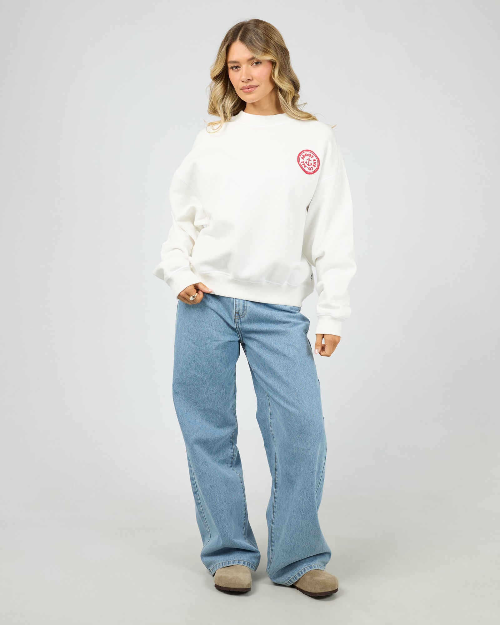 ALL ABOUT EVE / SKIPPER BOX CREW JUMPER / 6476234