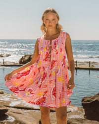 PAPER HEART / LA PLAYA DRESS / PHE11989-3
