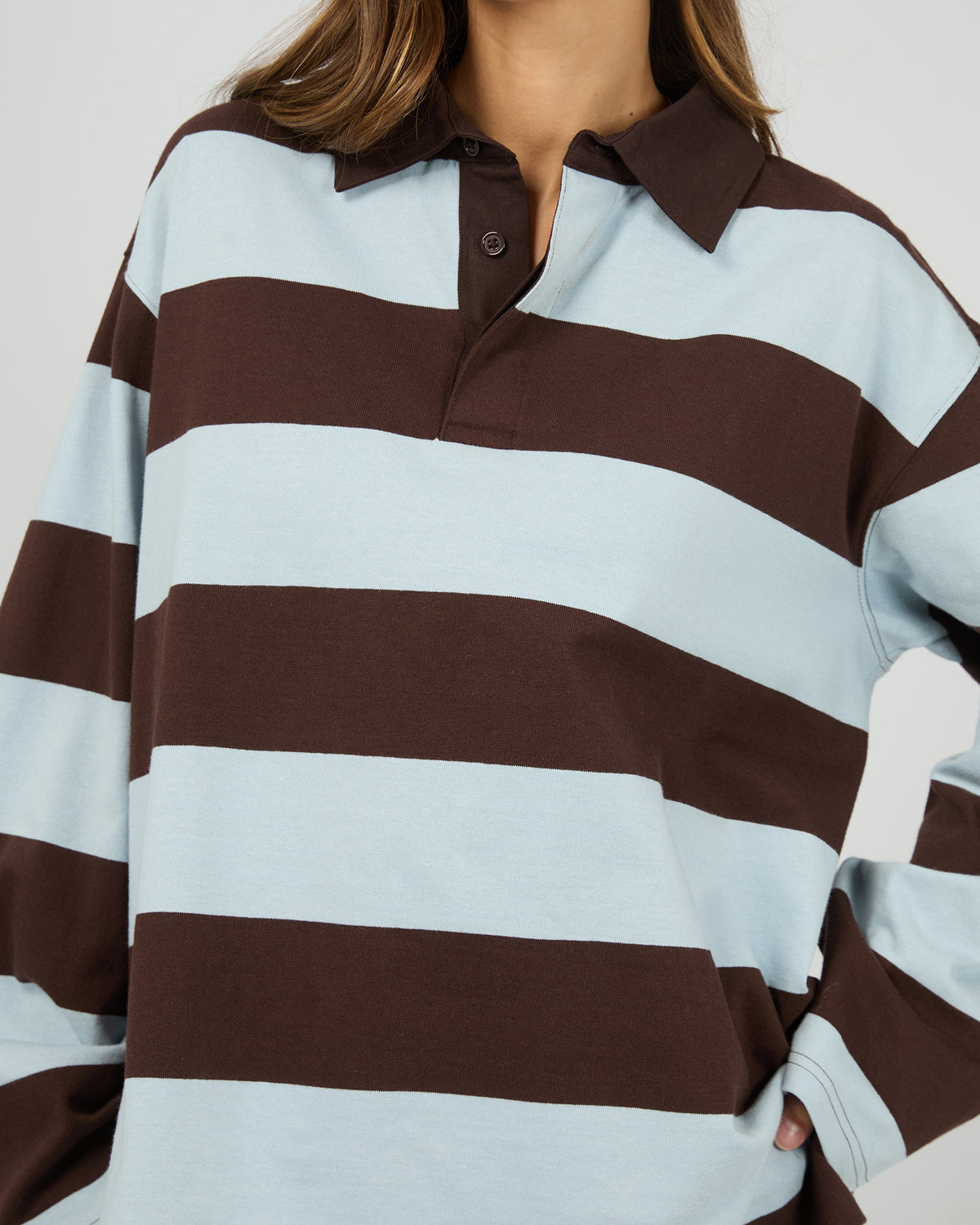 SILENT THEORY / DARBY RUGBY TOP / 6077105