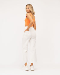 PAPER HEART / ROLLIN JEAN / WHITE / PH8467