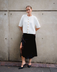 WHITE CLOSET / CYNTHIA LACE SKIRT / TF10229