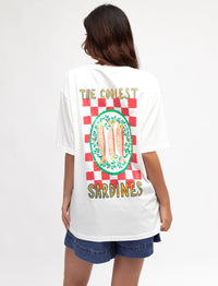 LABEL OF LOVE / HAZEL TEE / WHITE / LOLE70824