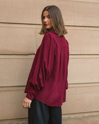WHITE CLOSET / JOSIE BLOUSE / TFE10060-2