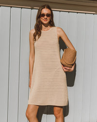 PAPER HEART / FIJI KNIT DRESS / OATMEAL / PH12833