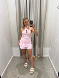 BY FRANKIE / PINK BEAD SHORTS / 741-3