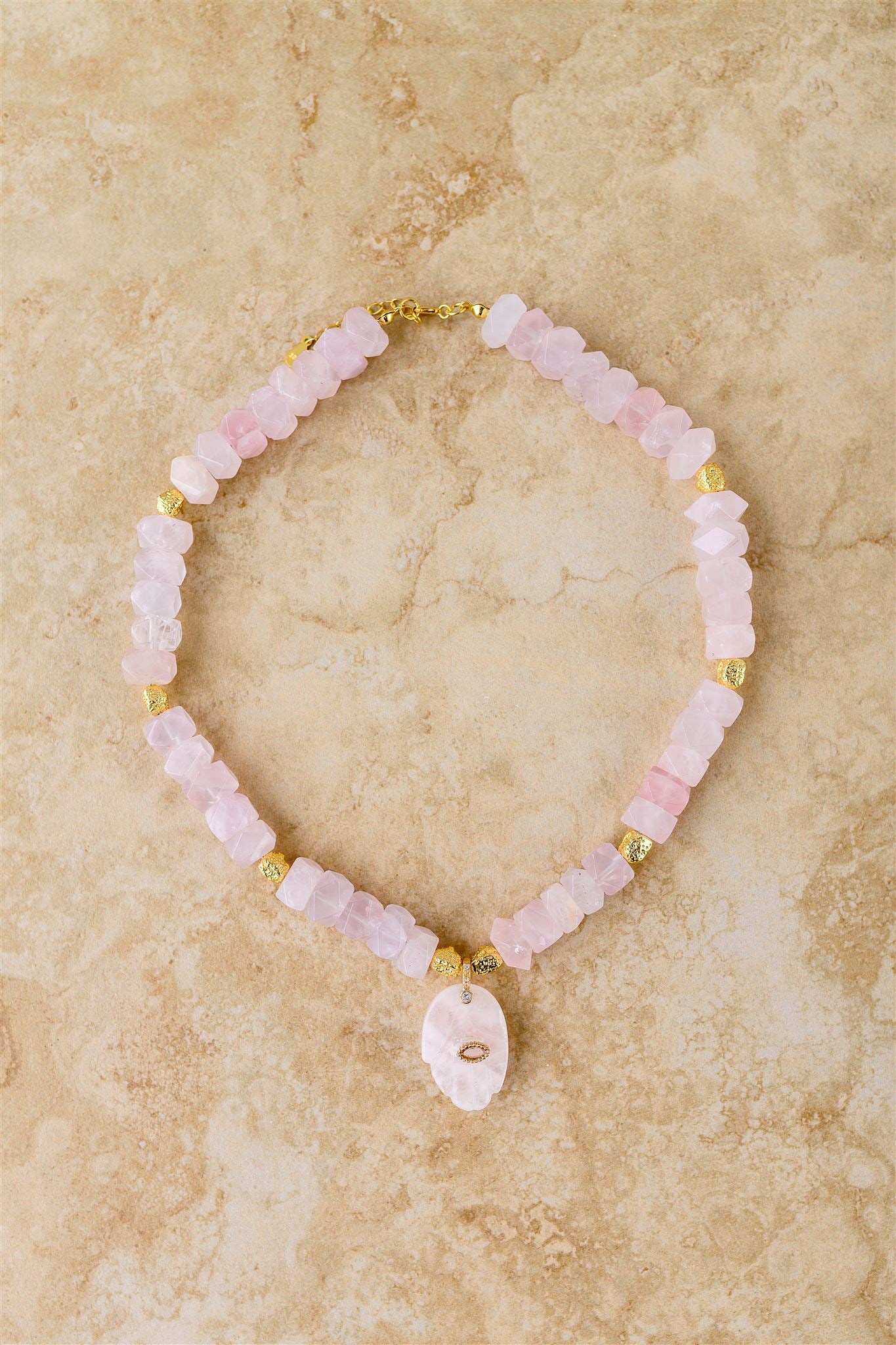 INDIGO & WOLFE / HAMSA NECKLACE