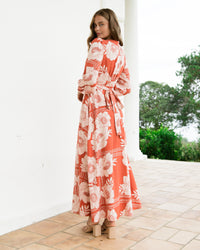 LINEN LUX / ALINA WRAP DRESS / VVNE11161