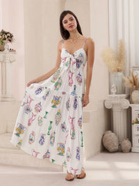 IRIS MAXI FOAMA DRESS / 2011526