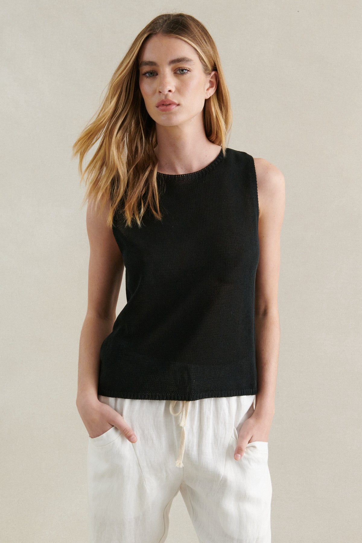 LITTLE LIES / SPRING TANK / BLACK / K23062605
