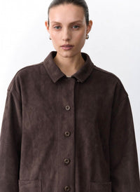 LITTLE LIES / SUEDE JACKET /  S26040902